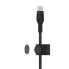 Фото #13 товара Belkin CAA011BT3MBK - 3 m - USB C - USB C/Lightning - Black