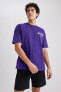 Футболка Defacto Los Angeles Lakers Oversize Fit