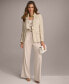 Фото #5 товара Donna Karan Women's Tweed One-Button Blazer