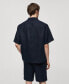 Фото #1 товара Men's 100% Linen Regular Fit Shirt