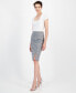 ფოტო #3 პროდუქტის Women's Vachy Side-Zip Pencil Skirt