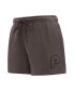 ფოტო #3 პროდუქტის Women's Brown Philadelphia Phillies Neutral Fleece Shorts