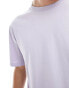 ASOS DESIGN essential relaxed crew neck t-shirt in lilac