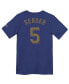 ფოტო #2 პროდუქტის Toddler Corey Seager Blue Texas Rangers 2024 Gold Collection Name Number T-Shirt