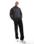 Фото #6 товара Weekday Bobby relaxed fit wool blend knitted polo in dark grey
