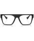 Men's Rectangle Eyeglasses, VE3326U53-O