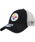 Фото #5 товара Men's Black, Natural Pittsburgh Steelers Loyal 9Twenty Trucker Snapback Hat