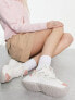 Armani Exchange trainer in pink