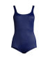 Petite Tummy Control Chlorine Resistant Soft Cup Tugless One Piece Swimsuit