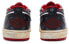 【定制球鞋】 Jordan Air Jordan 1 Low 绝望情绪 手绘喷绘 低帮 篮球鞋 男款 黑白红 / Кроссовки Jordan Air Jordan 553558-163