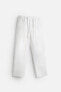 100% LINEN JOGGER WAIST TROUSERS