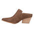 Фото #6 товара Corkys Toe Tapper Pointed Toe Mules Womens Brown Dress Casual 10-0071-COGN