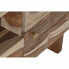 Фото #7 товара ТВ шкаф DKD Home Decor Волны Коричневый Светло-коричневый Деревянный 145 x 45 x 46 cm