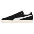 Puma Muenster Classic Lace Up Mens Black Sneakers Casual Shoes 383406-02