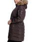 ფოტო #3 პროდუქტის Women's Plus Size Faux-Fur-Trim Hooded Puffer Coat, Created for Macy's