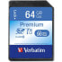 Фото #1 товара VERBATIM Premium Micro SD Class 10 64GB memory card