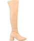 Фото #2 товара Сапоги высокие JOURNEE Collection женские Melika Wide Calf Boots