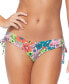 Фото #3 товара Juniors' Luna Printed Hipster Side-Tie Bottoms