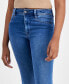 Фото #4 товара Juniors' Mid-Rise Straight-Leg Jeans