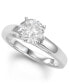 ფოტო #1 პროდუქტის Diamond Solitaire Engagement Ring (2 ct. t.w.) in 14k White Gold