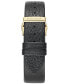 ფოტო #3 პროდუქტის Men's Frank Sinatra My Way Black Leather Strap Watch 29.5 x 47mm