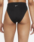Фото #2 товара Nike 293635 Women Essential High-Waist Bottoms Swimwear Black Size XL
