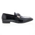 Фото #1 товара Bruno Magli Jupiter JUPITER Mens Black Loafers & Slip Ons Casual Shoes