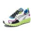 Фото #2 товара Puma Calibrate Restored Spring Lace Up Mens Grey, Off White Sneakers Casual Sho