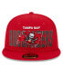 Фото #3 товара Men's Red Tampa Bay Buccaneers 2023 NFL Draft 59FIFTY Fitted Hat