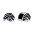 DIVE SILVER Nautilus Bead Jewelry bead