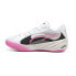 Фото #6 товара Puma All Pro Nitro Basketball Mens White Sneakers Athletic Shoes 30968901