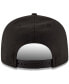 Фото #2 товара Men's Black Pittsburgh Steelers Black On Black 9Fifty Adjustable Hat