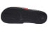 Nike JDI Slide Black Red Slippers