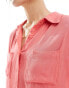 South Beach oversized beach shirt in watermelon