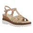 VANELi Carly Cork Wedge Womens Beige Casual Sandals CARLY-312825