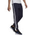 Фото #3 товара Брюки спортивные мужские Adidas Essentials Slim 3 Stripes GM1090 темно-синие