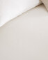 (500 thread count) sateen fitted sheet