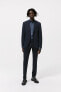 Slim fit suit blazer