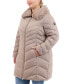 ფოტო #3 პროდუქტის Plus Size Faux-Fur-Collar Packable Puffer Coat, Created for Macy's