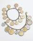 ფოტო #3 პროდუქტის Vermeil Bracelet, Lira Coins Charm Bracelet