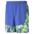 Фото #1 товара Puma Run Favorite Woven Session 7 Inch Shorts Mens Blue Casual Athletic Bottoms