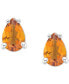 ფოტო #3 პროდუქტის Citrine Pear Stud Earrings (3/4 ct. t.w.) in 14k Gold