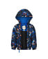 ფოტო #2 პროდუქტის Big Boys Printed Puffer Jacket