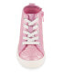 Toddler Girls Sequin High Top Sneakers