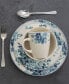 Traditional Blue Rose 16 Piece Dinnerware Set