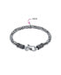 ფოტო #2 პროდუქტის Bali Byzantine Chain Link Bracelet Eye And Hook Antiqued 925 Sterling Silver For Women Men Teen Hand Crafted Made In Thailand 7 inch