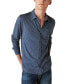 Фото #1 товара Men's Long Sleeve Button-Front Jersey Shirt