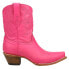 Фото #1 товара Corral Boots Embroidery Snip Toe Cowboy Booties Womens Pink Casual Boots Z5137