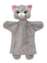 Фото #1 товара Мягкая игрушка Pintado & Lacado Серая Кошка Handpuppe Katze