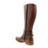 Фото #6 товара Roan by Bed Stu Gayla FR85814 Womens Brown Leather Zipper Knee High Boots 6.5